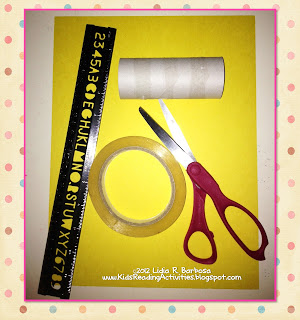 DIY: Roll A Word Activity - Kinder Alphabet